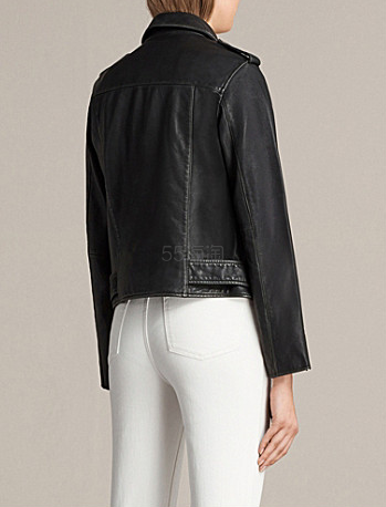 英国新锐品牌 All Saints Balfern 复古中性风*机车夹克