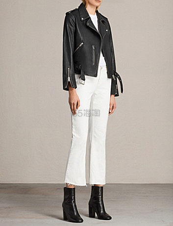 英国新锐品牌 All Saints Balfern 复古中性风*机车夹克
