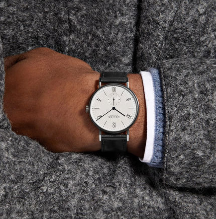 德国名表 NOMOS Glashütte Tangente 38mm Stainless Steel 男士*手表