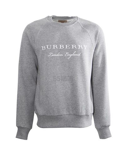 【周冬雨同款】Burberry 英文字母棉质圆领卫衣