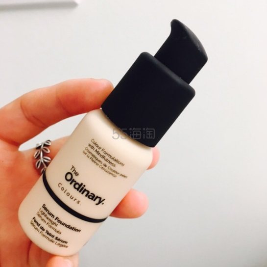 超高性价比粉底液！the ordinary Serum Foundation SPF15 精华粉底液