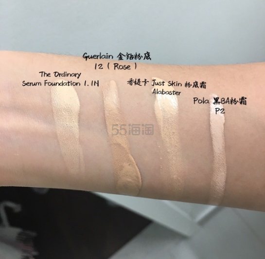 超高性价比粉底液！the ordinary Serum Foundation SPF15 精华粉底液