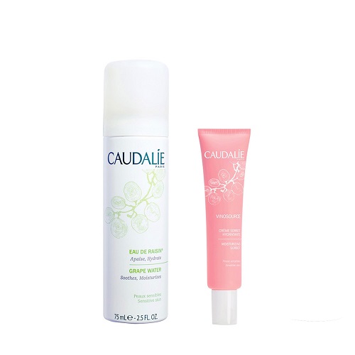 CAUDALIE  欧缇丽葡萄源莹润保湿水凝霜套装