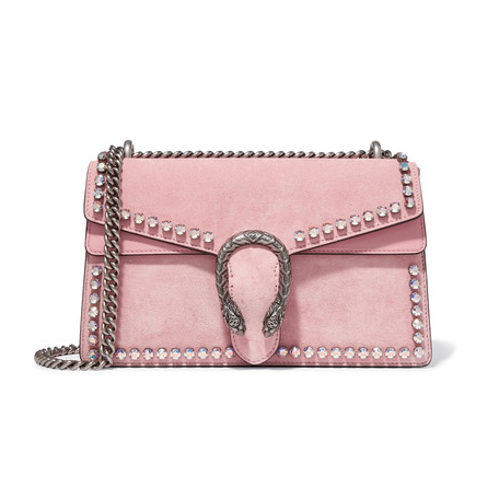 【反向海淘超划算！】Gucci 古驰新款樱花粉酒神包