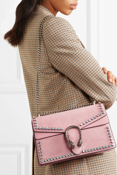 【反向海淘超划算！】Gucci 古驰新款樱花粉酒神包