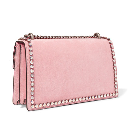 【反向海淘超划算！】Gucci 古驰新款樱花粉酒神包