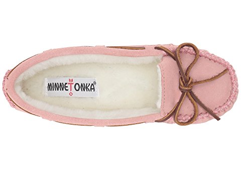 Minnetonka Cally Slipper 女款粉色毛绒家居鞋