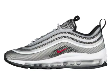 有8折好价了！升级版银* Nike 耐克 Air Max 97 Ultra 大童运动鞋 