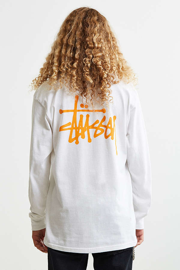 补货上新！Stussy Basic Long Sleeve 男士经典长袖T恤 多色选