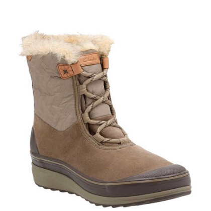 Clarks Muckers Mist Low Waterproof Boot 女款防水保暖雪地靴