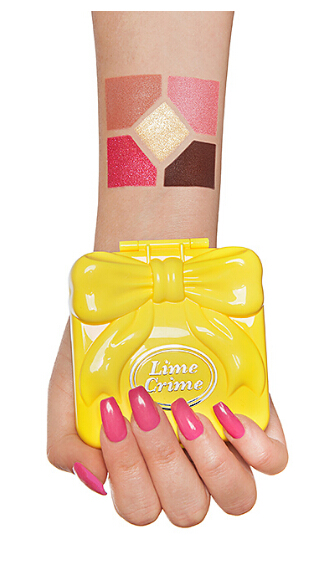 新品！Lime Crime 糖果口袋五色眼影盘
