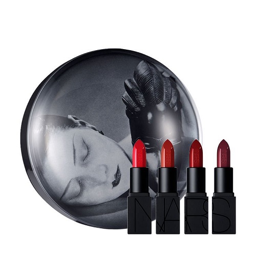 NARS Man Ray 限量4支装 红色系唇膏套装