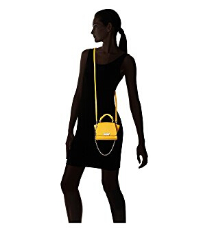 ZAC Zac Posen Eartha 迷你款黄色斜挎包