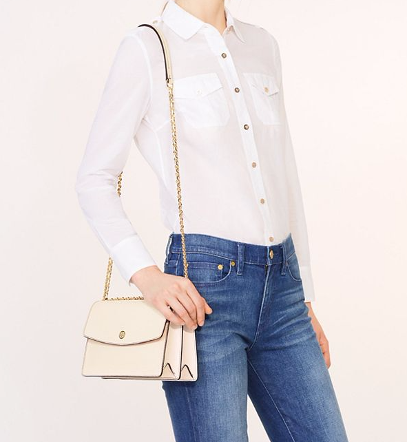 直接半价!Tory Burch 汤丽柏琦 Parker 优雅名媛风琴包