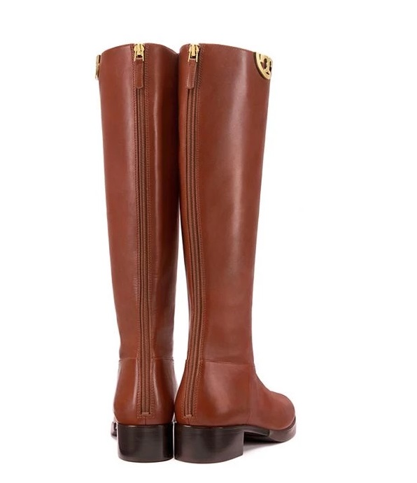 原价$498！Tory Burch 汤丽柏琦 SIDNEY 女士*中筒靴