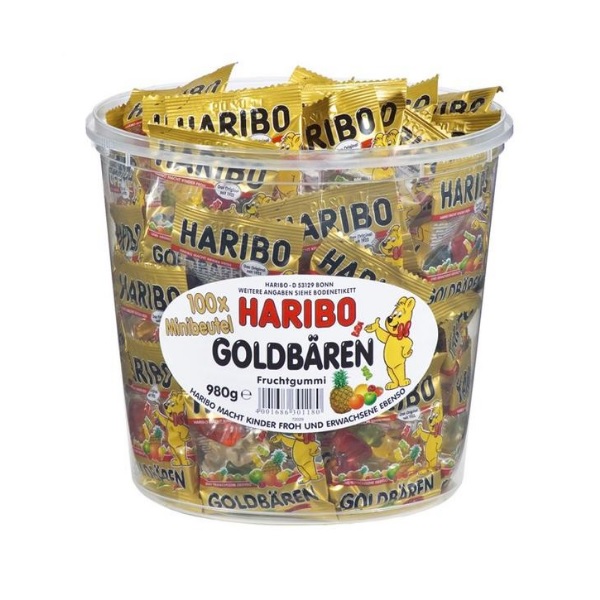 【立减5欧+免邮】Haribo 哈瑞宝 迷你小熊软糖 980g  