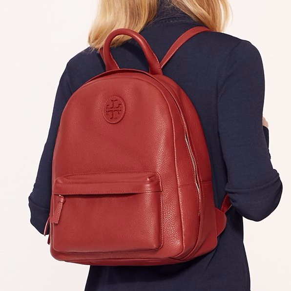 Tory Burch 汤丽柏琦 LEATHER BACKPACK 女*双肩包 2色选