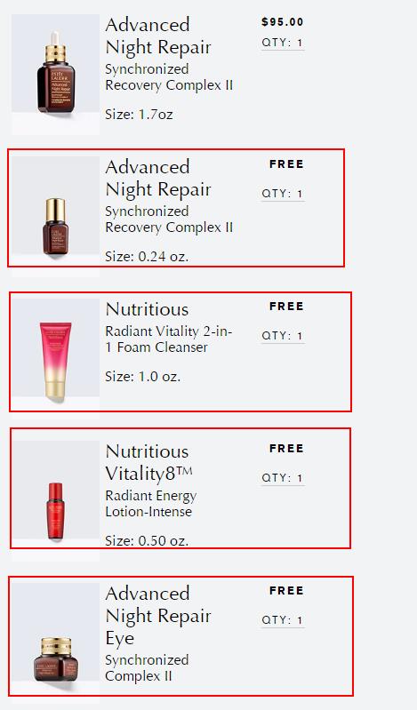 买精华送正装眼霜+满$25自选3个豪华中样！Estée Lauder 雅诗兰黛 小棕瓶精华 50ml