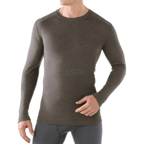 上新！SmartWool NTS 250 Base Layer Top 男士美利奴羊毛内衣 5色选