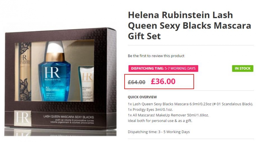 Unineed：HELENA RUBINSTEIN 赫莲娜 精选礼盒