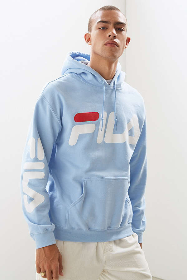 UO 独家发售！Fila 斐乐 Script 男女同款 字母连帽卫衣
