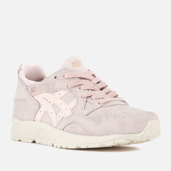 【55专享】【免费直邮中国】Asics 亚瑟士 Gel-Lyte V 女士樱花粉麂皮运动鞋