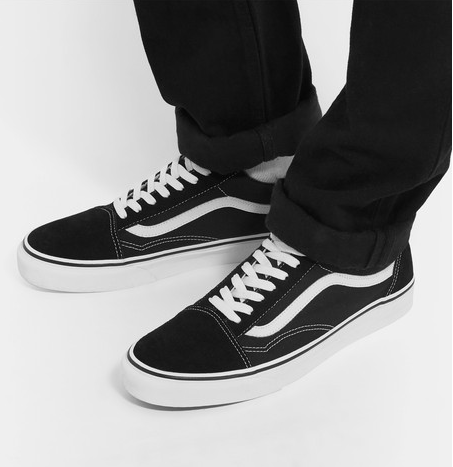 【明星同款】Vans Old Skool 经典男士帆布鞋