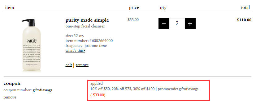 Philosophy 官网:自然哲理 三合一洁面乳等