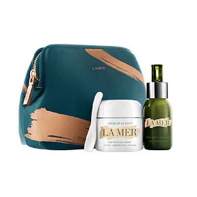立减+送2件赠礼！La Mer 海蓝之谜 神奇面霜60ml+浓缩修复精华30ml 护肤套装