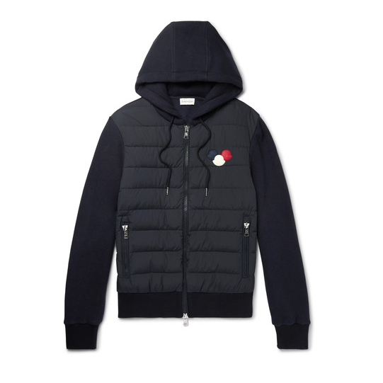 【秋冬必入！仅剩几件】Moncler Maglia 男士*连帽羽绒服