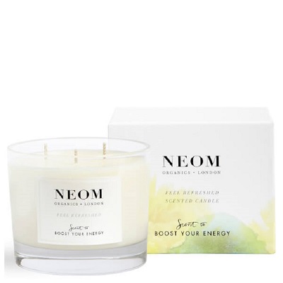 【好价】NEOM 活力醒神香薰蜡烛 三芯 420g