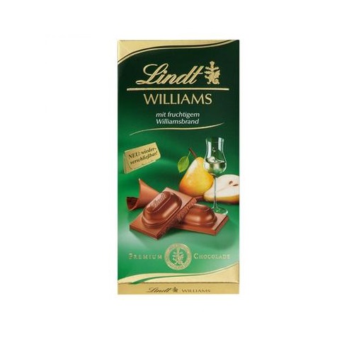 【立减5欧】Lindt 瑞士莲 梨子酒心夹心巧克力 100g 