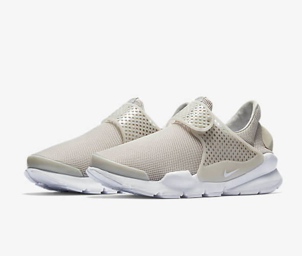 包邮！Nike 耐克 “Sock Dart” 女士运动鞋 全白