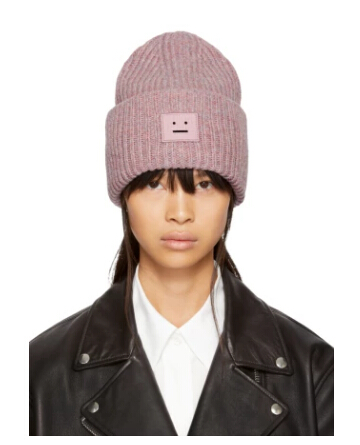 Acne Studios 笑脸毛线帽