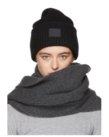 Acne Studios 笑脸毛线帽