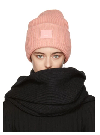 Acne Studios 笑脸毛线帽