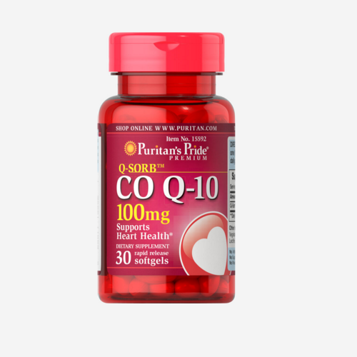 原价.99/瓶 Puritan's Pride 普丽普莱 Q-Sorb™辅酶COQ10胶囊 100mg*30粒/瓶 5件