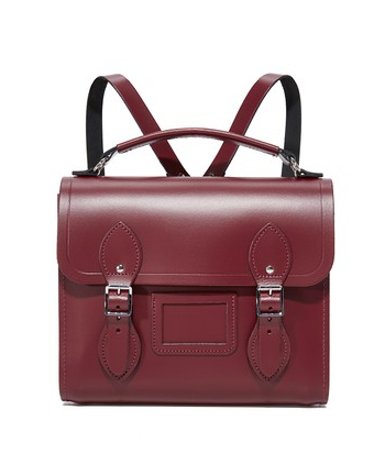 cambridge satchel barrel backpack