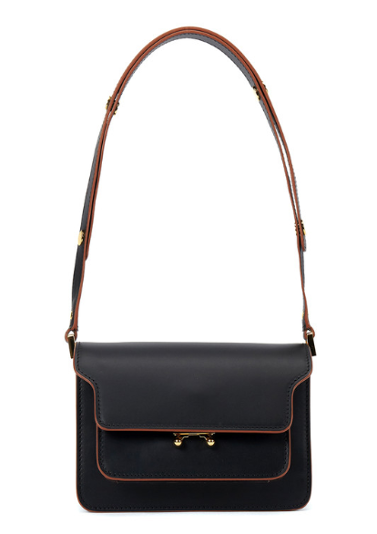 Marni 迷你 Trunk Bag 黑色风琴包