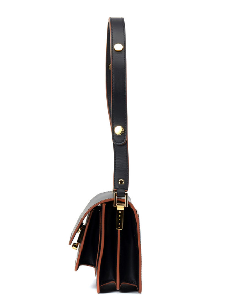 Marni 迷你 Trunk Bag 黑色风琴包