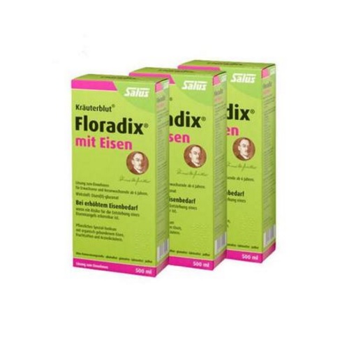 【55专享】Salus Floradix 铁元补铁**抗疲劳 500ml 