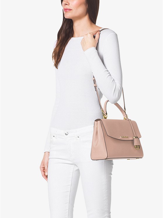 【额外7.5折！】Michael Kors *a 粉色中号手提斜挎包
