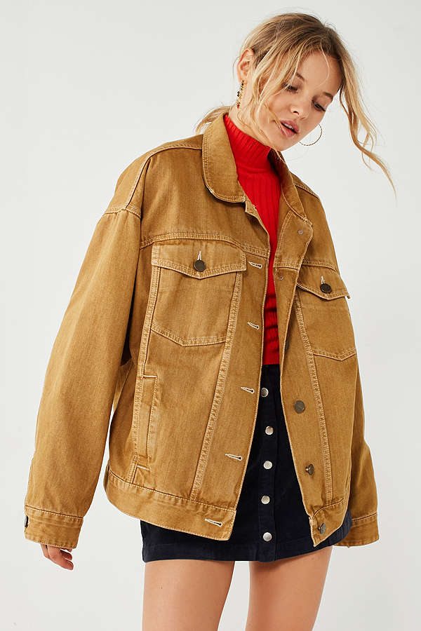 限时高返！BDG '80s Denim Trucker 女士复古牛仔夹克