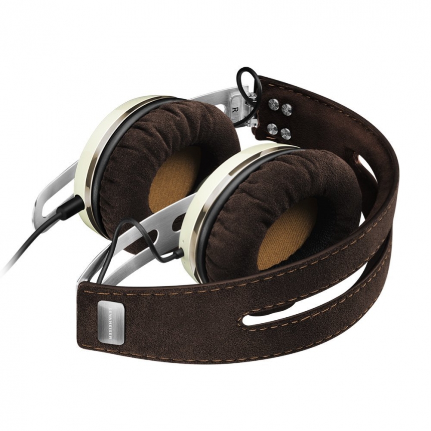 sennheiser 森海塞尔 momentum on-ear 小馒头二代头戴式耳机 象牙白