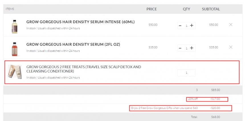 SkinStore：GrowGorgeous*精华，洗发护发用品