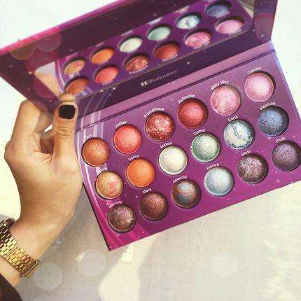 7.5折！BH Cosmetics 18色星空眼影盘 