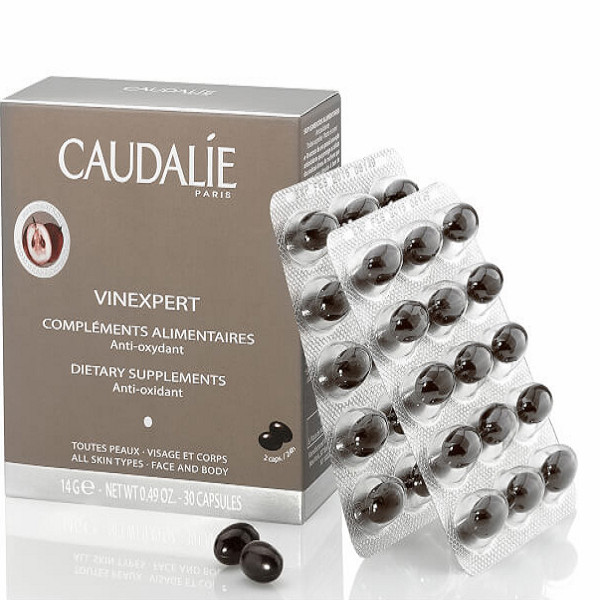 Caudalie 欧丽缇葡萄籽胶囊30粒美白抗氧化提高免疫力