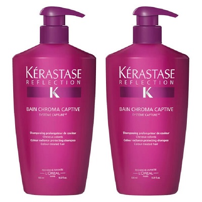 【好价】6.2折！Kérastase 卡诗 滋润护色洗发水 500ml×2 