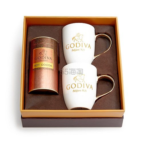 Godiva 歌帝梵 牛奶巧克力热可可&马克杯 礼品装