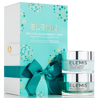 价值£177！Elemis 艾丽美 海洋骨胶原面霜+骨胶原注氧晚霜 套装